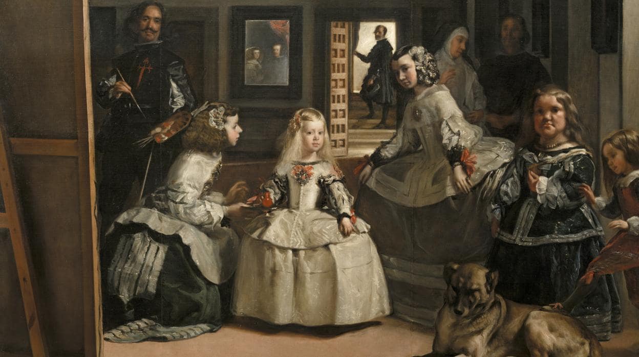 Detalle de «Las meninas», de Velázquez