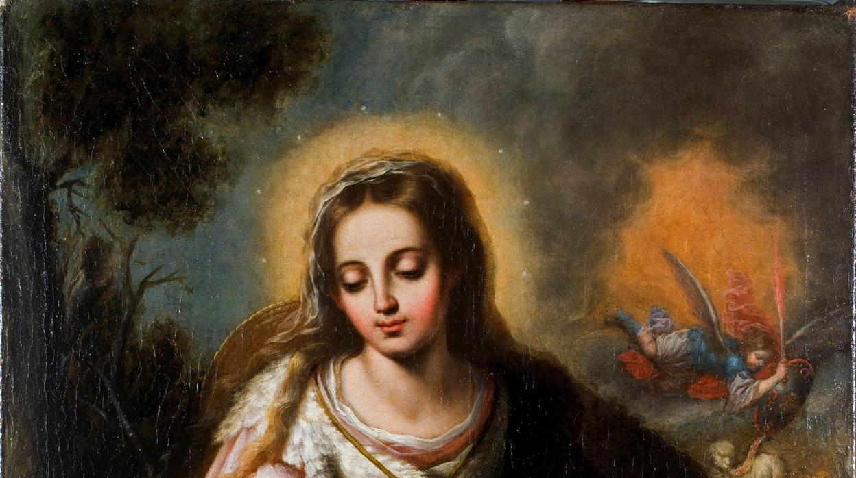 La «Divina Pastora» de Alonso Miguel de Tovar de la parroquia de Higuera de la Sierra