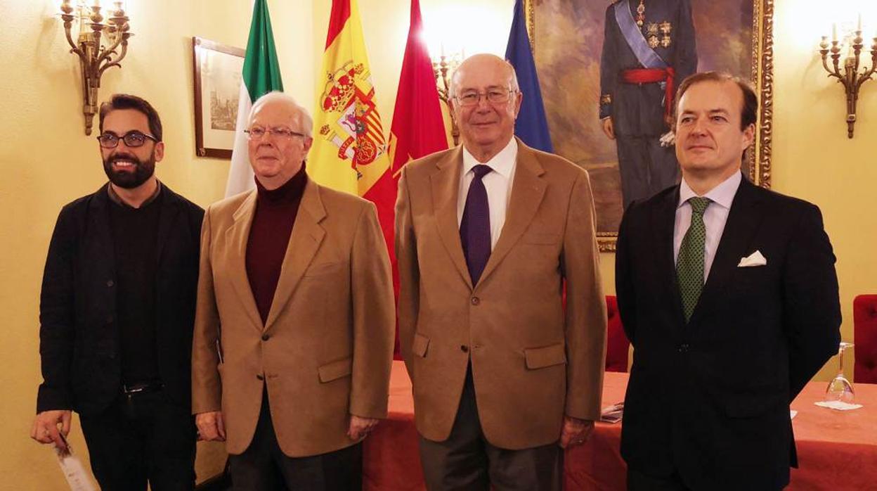 Francisco Soriano, Emilio Galán, José López de Sagredo, e Ignacio Trujillo