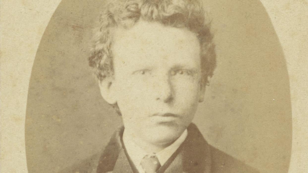 Se creía que esta era la fotografía de un jovencísimo Vincent van Gogh, pero en realidad es una imagen de su hermano Theo