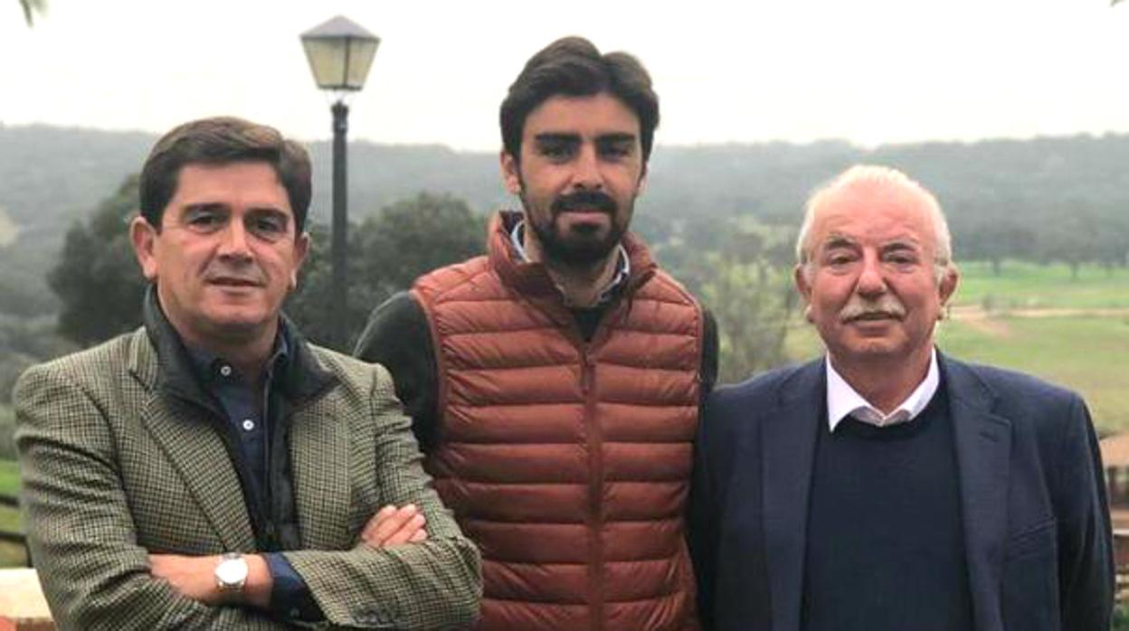 Santiago Ellauri, Miguel Ángel Perera y Pedro Rodríguez Tamayo