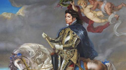 Michael Jackson disfrazado de Felipe II, por Kehinde Wiley