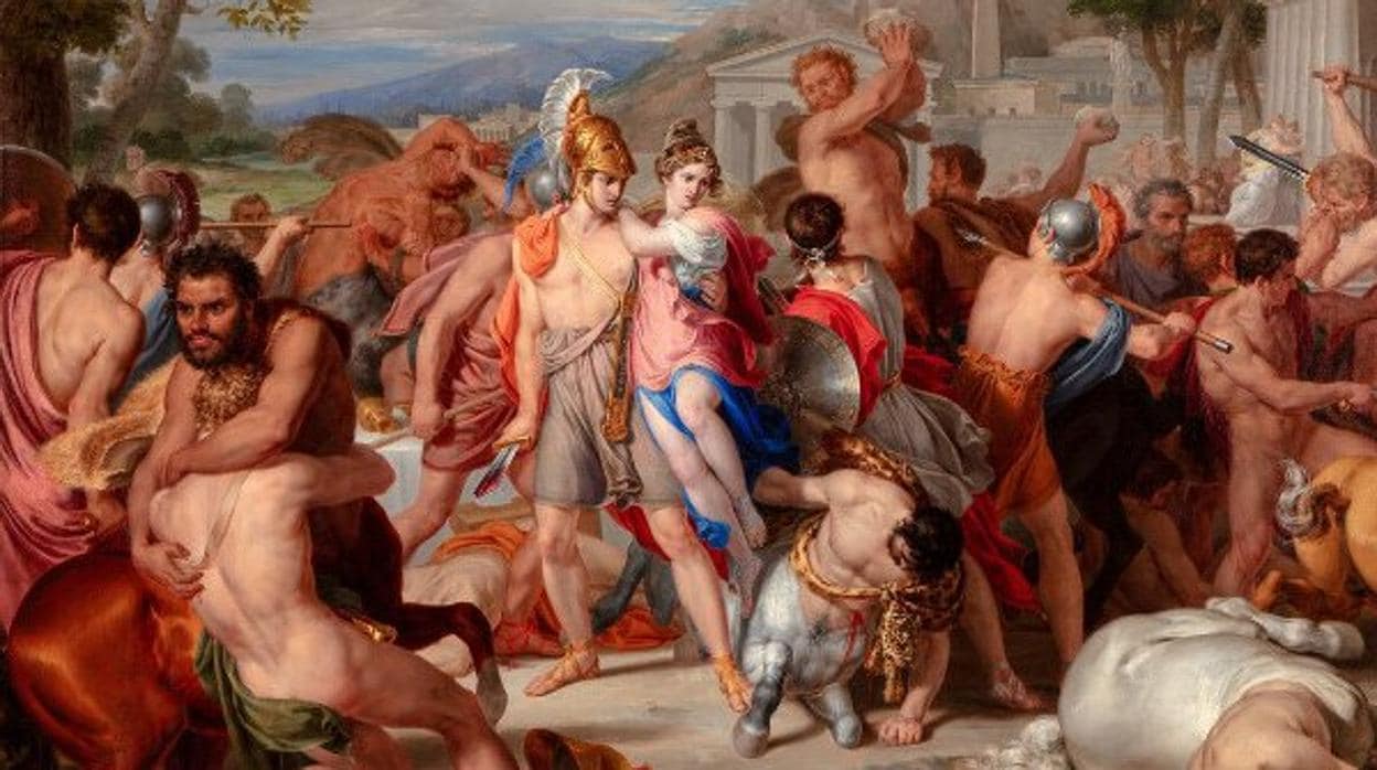 «Combate de lapitas y centauros» (1835)