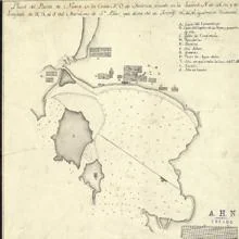 Plano del fuerte de San Miguel en Nutka