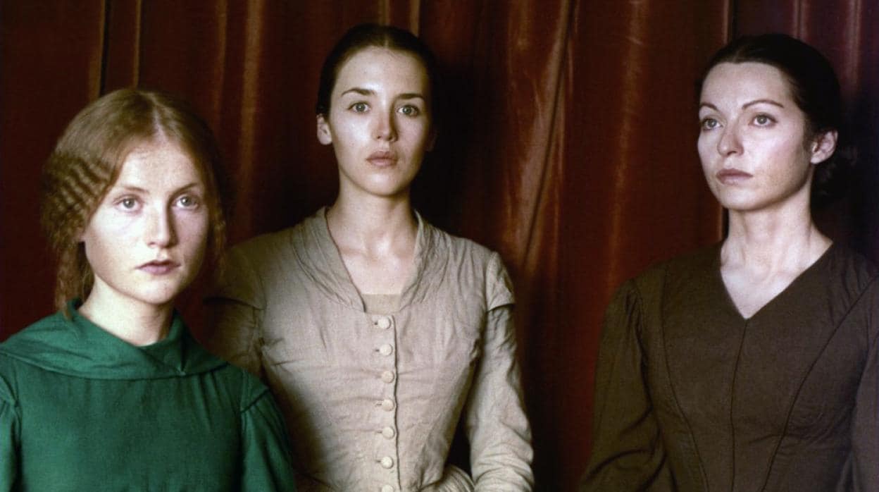 Isabelle Adjani, Isabelle Huppert y Marie-France Pisier en «Las hermanas Brontë» (1979)
