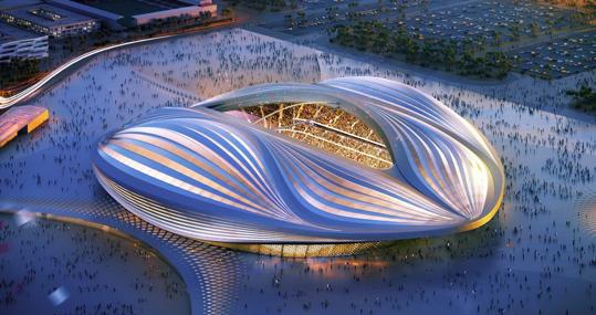 Estadio Al Wakrah. Zaha Hadid. Qatar