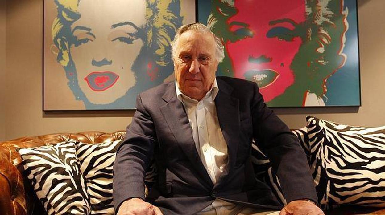 Frederick Forsyth, durante una visita a España