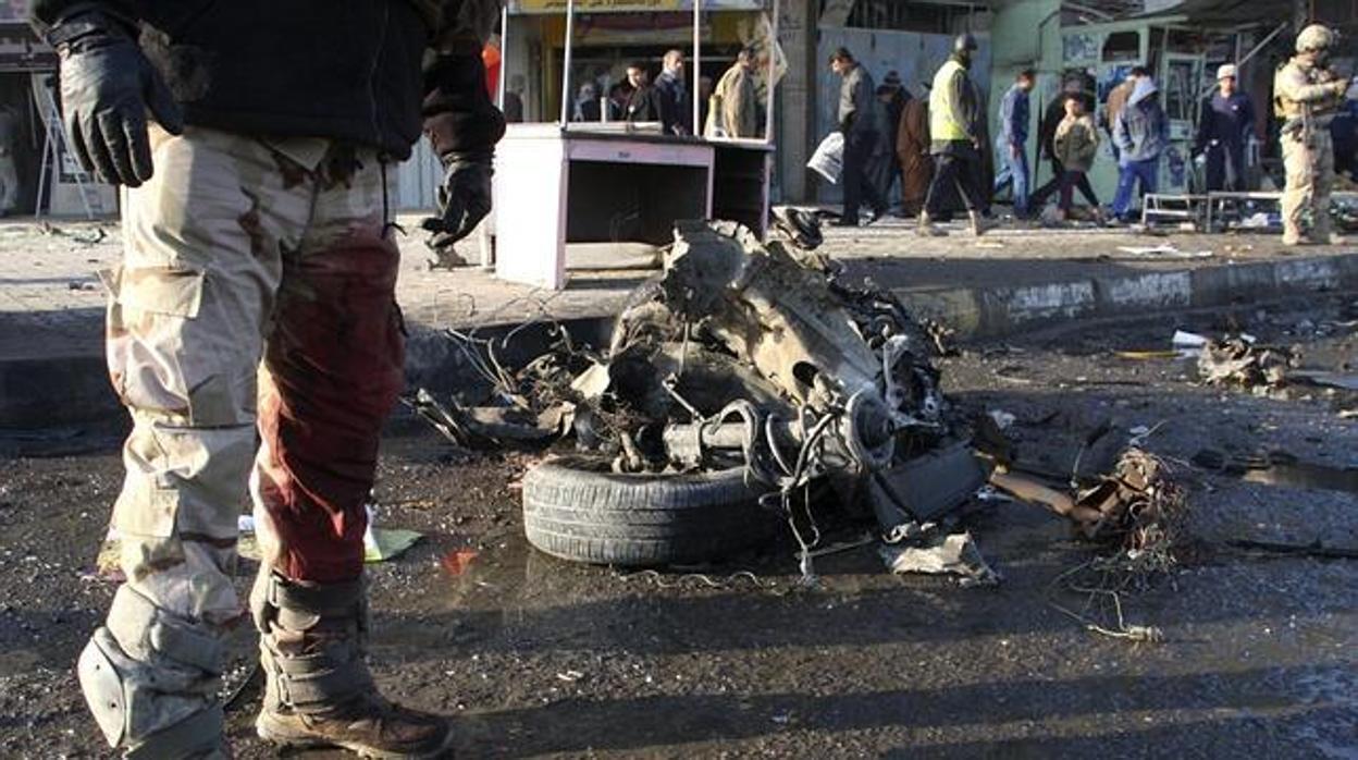 Imagen de archivo de un atentado en Bagdad en 2012