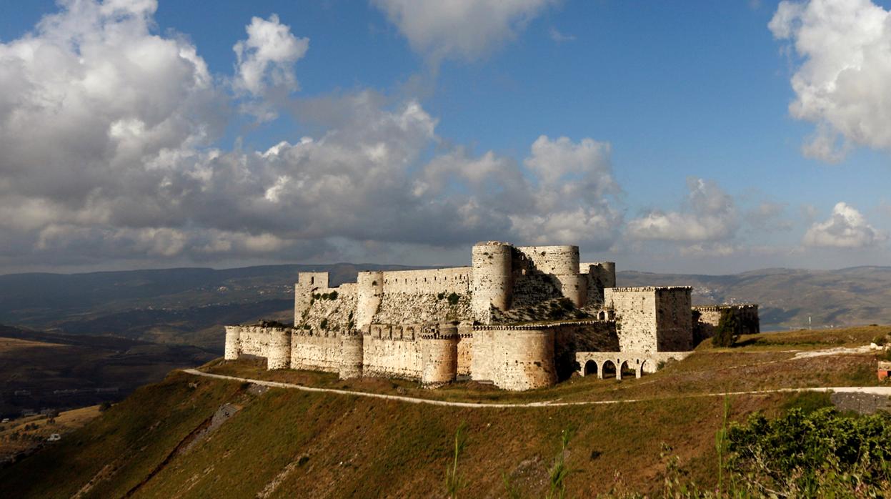 La antigua fortaleza de Crac de los Caballeros, en 2016