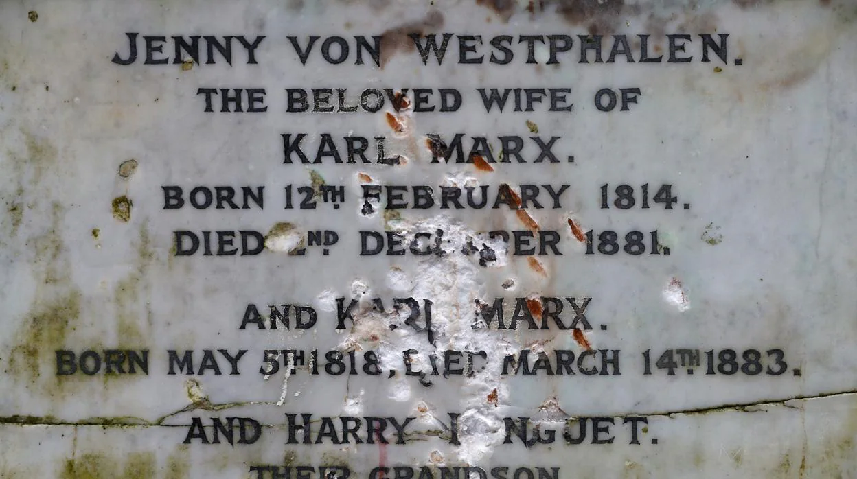 La tumba de Marx, en el cementerio londinense de Highate