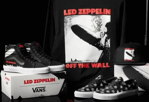 Led Zeppelin celebran su 50º aniversario lanzando... unas zapatillas