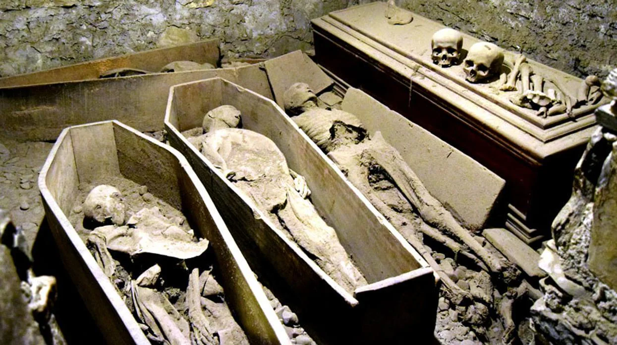 Interior de la cripta de San Michan