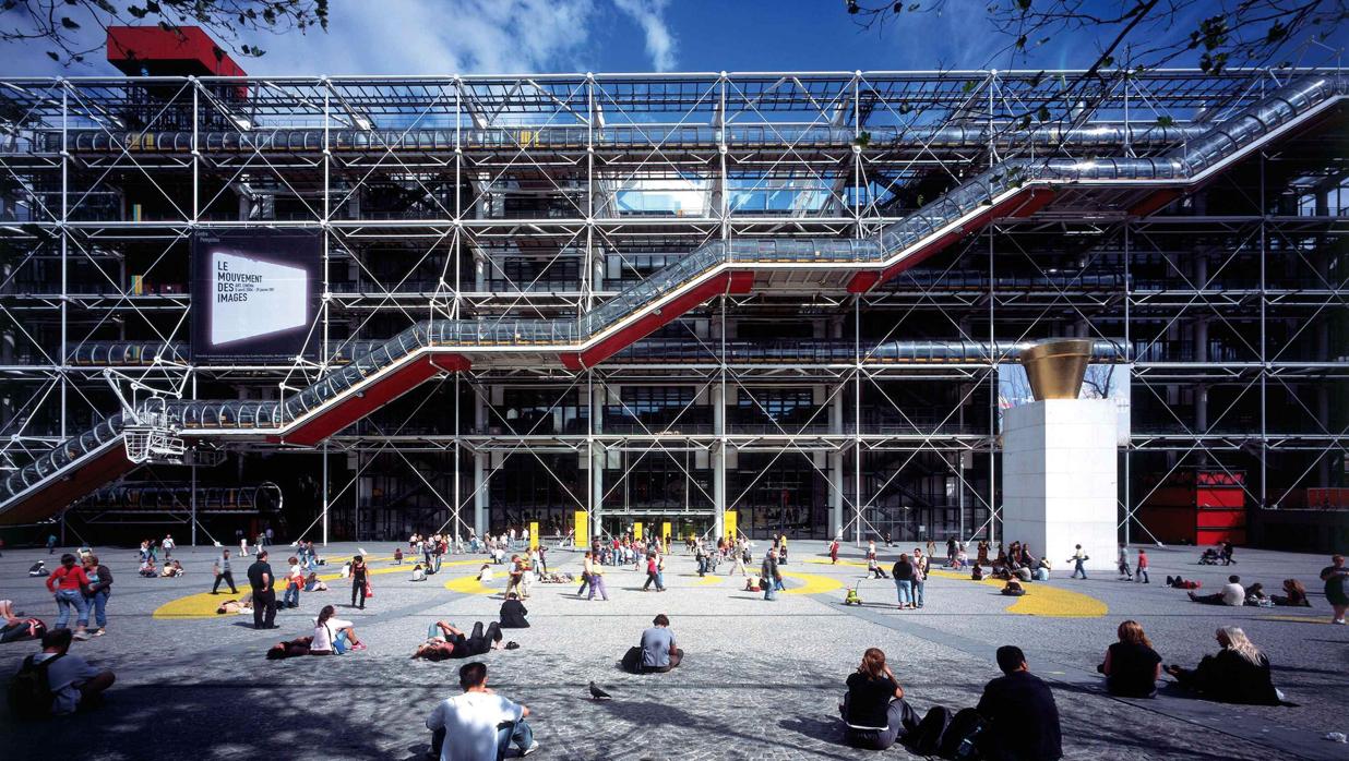 El Centro Georges Pompidou, de Renzo Piano y Richard Rogers, ocupa el cuarto puesto