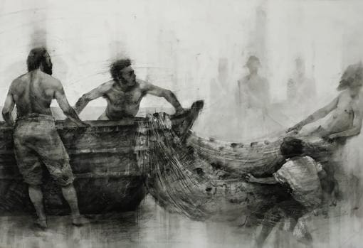 Recluta de la Armada entre los pescadores gaditanos que estaban en el rol