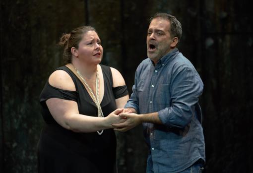 La soprano Ángela Meade y el tenor Piero Pretti