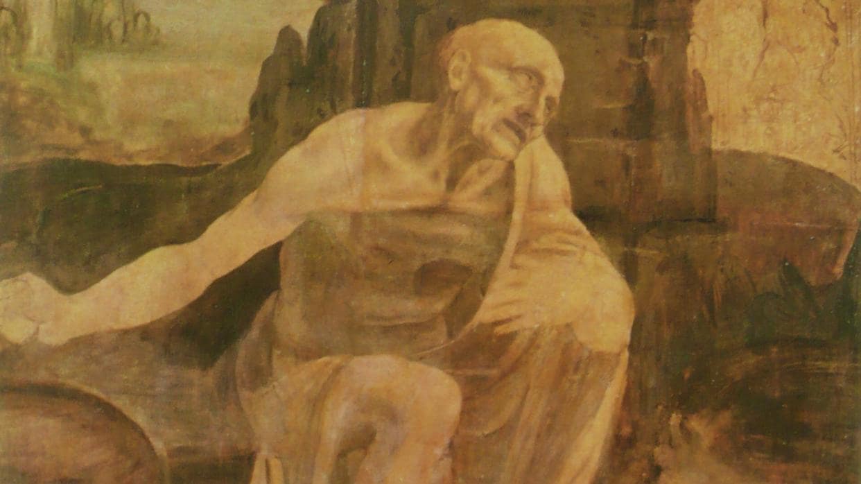 El «San Jerónimo» de Leonardo da Vinci