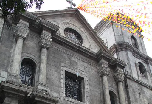 La iglesia de San Agustín en Intramuros, donde está enterrado Legazpi, es Patrimonio de la Humanidad por la Unesco