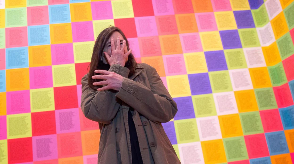 Jenny Holzer en las salas del Guggenheim de Bilbao