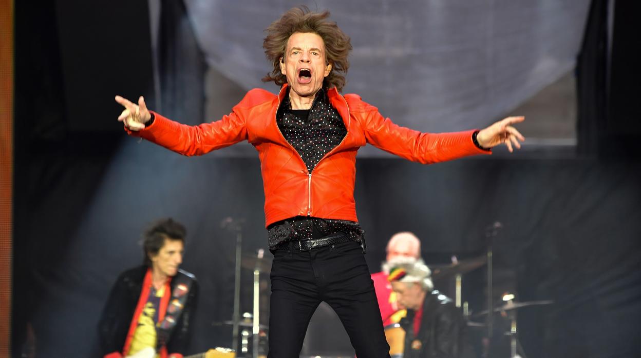 El líder de Los Rolling Stones, Mick Jagger, durante una actuación en 2018