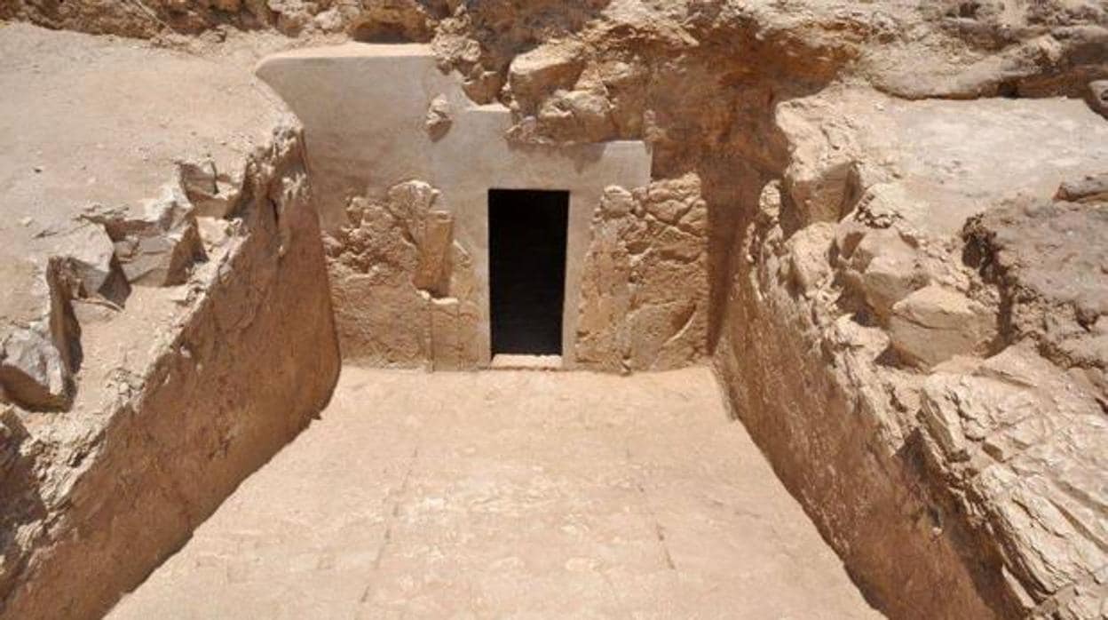 La tumba faraónica TT 209