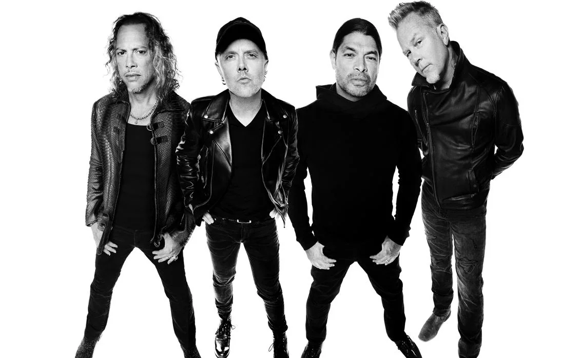 Kirk Hammett, Lars Ulrich, Robert Trujillo y James Hetfield llegan a España este fin de semana