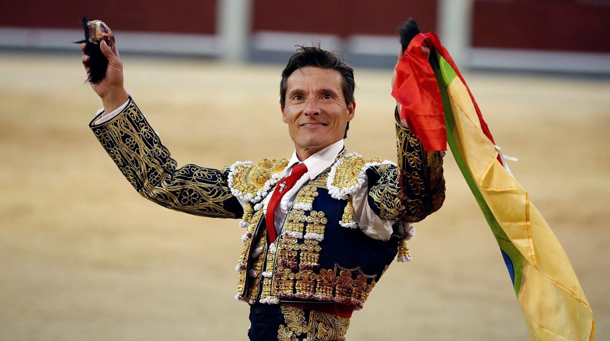 El torero Diego Urdiales triunfador en Madrid en la pasada Feria de Otoño