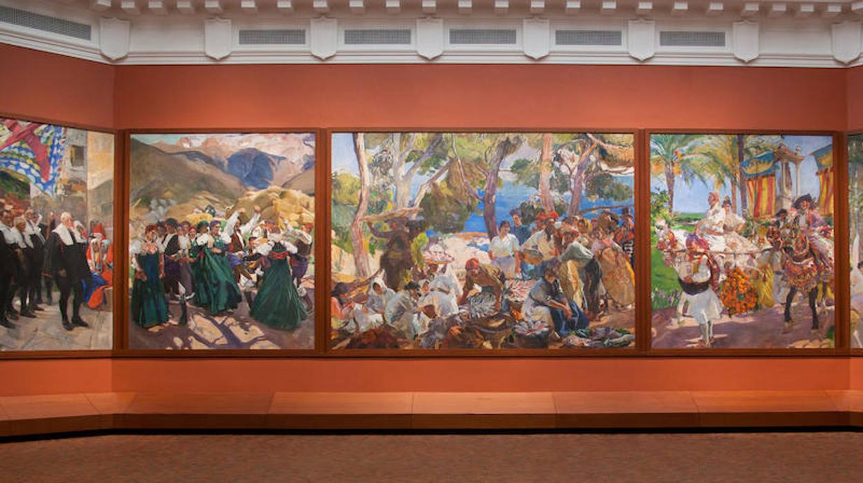 «Regiones de España» (Sorolla) en la Hispanic Society