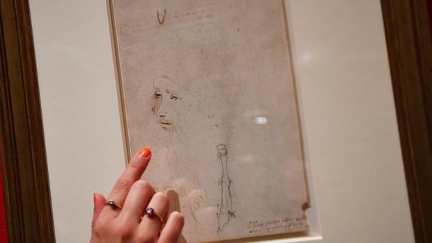 Exponen más de 200 dibujos de Leonardo en Buckingham