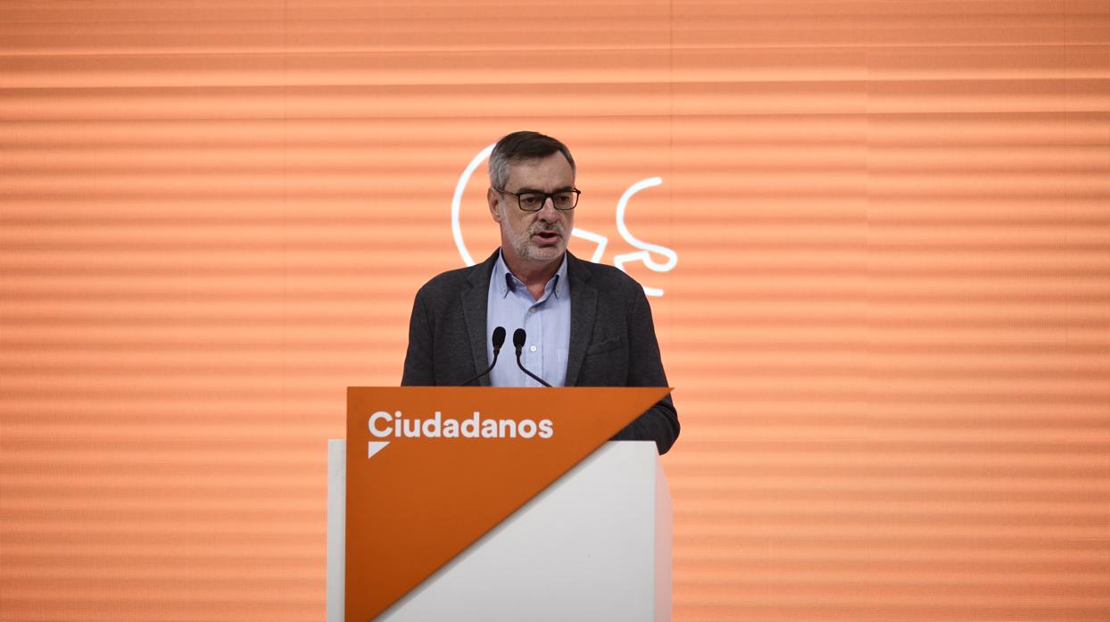 El secretario general de Ciudadanos, José Manuel Villegas