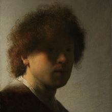 Retrato de Rembrandt joven