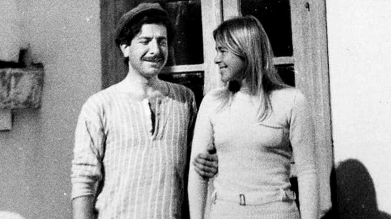 Leonard Cohen y Marianne Ihlen en la isla de Hidra