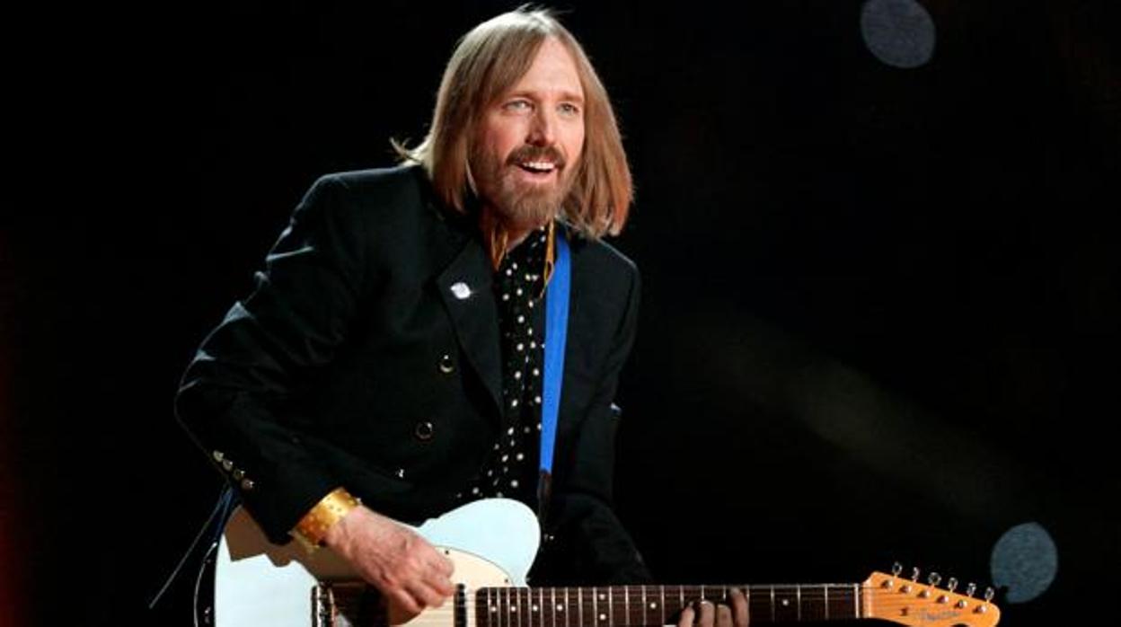 El fallecido Tom Petty durante un concierto