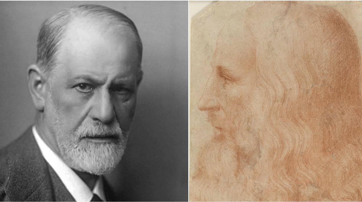 Freud y Da Vinci, unidos por el psicoanálisis