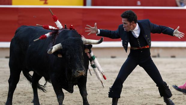 San Fermín: Leonardo Hernández, cuatro orejas en Pamplona