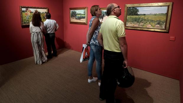 «Sorolla tierra adentro» de Fundación Unicaja en Sevilla recibe 6.500 visitas en el primer mes