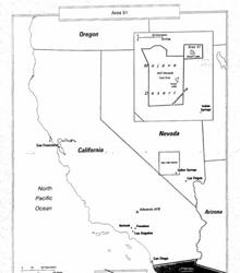 Mapa del Área 51