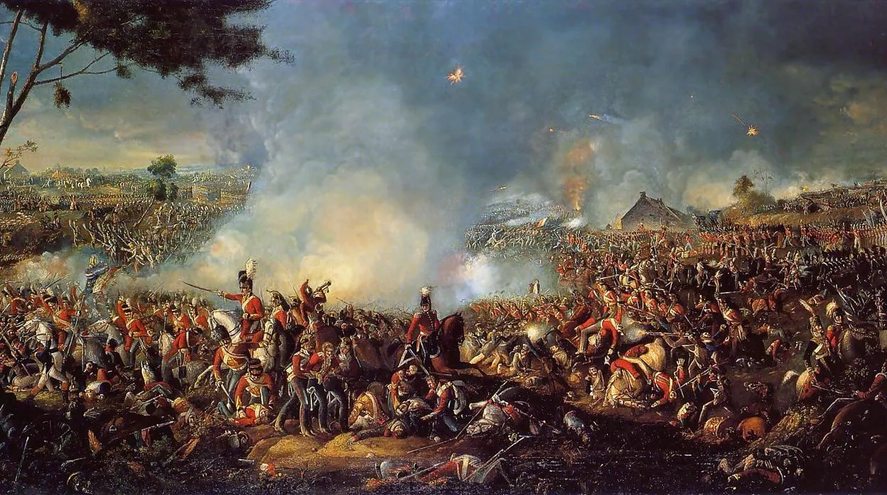 La batalla de Waterloo, inmortalizada por William Sadler