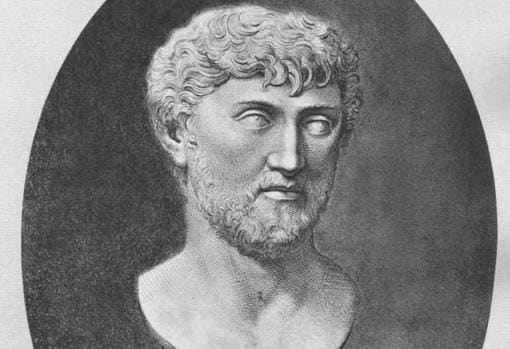 El pensador romano Tito Lucrecio Caro