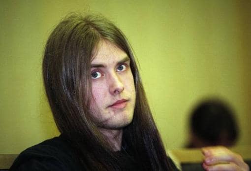 Vikernes, durante el juicio por el asesinato de Euronymous