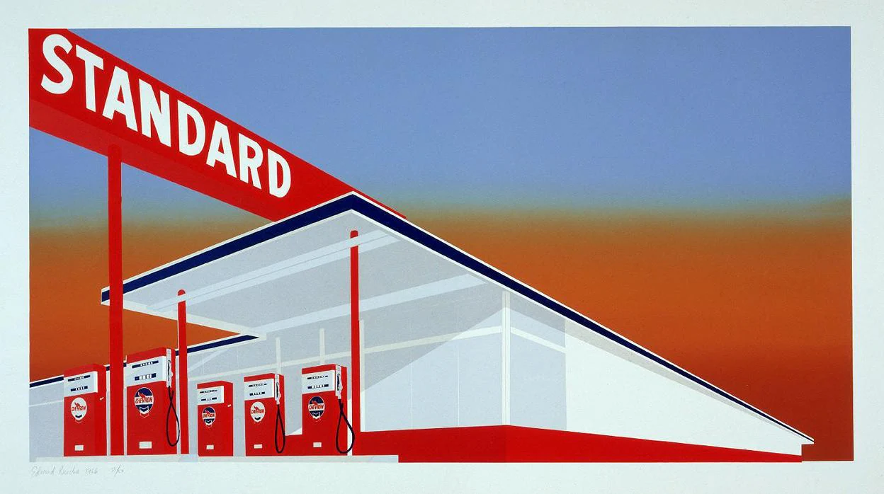 «Standard Station», de Ed Ruscha