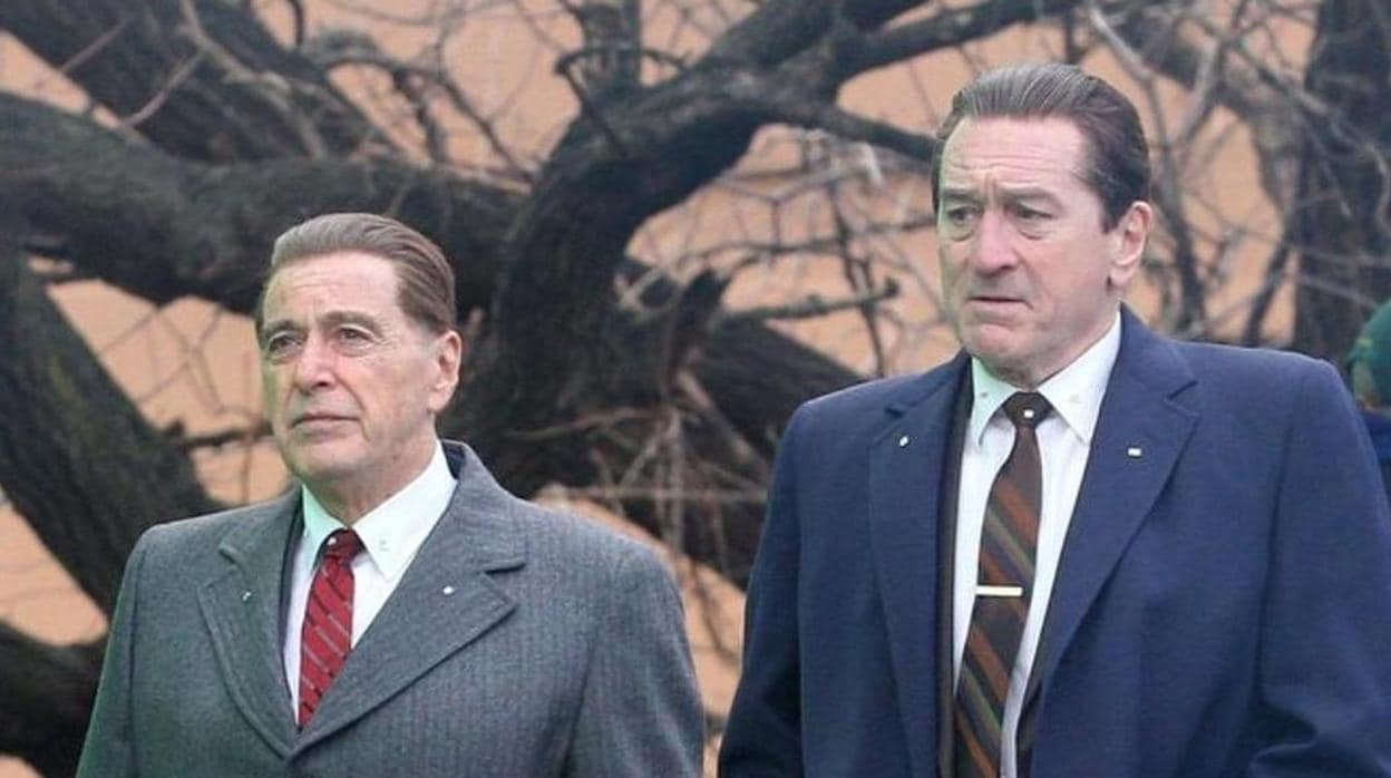 Al Pacino y De Niro en «The Irishman»
