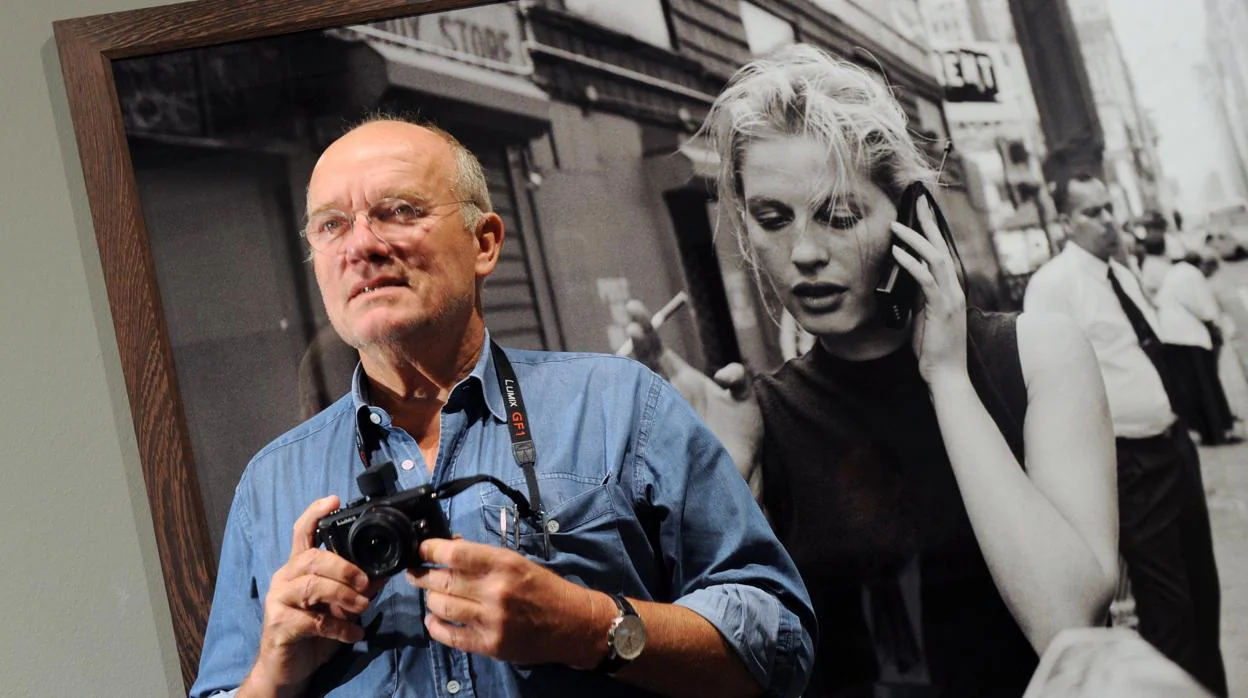 Peter Lindbergh, en la inauguración de una muestra con sus fotografías en Berlín