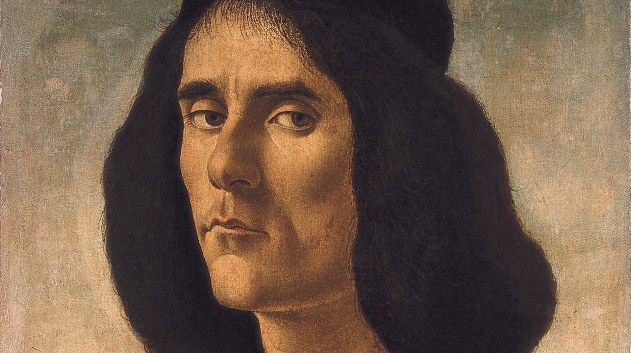 «Retrato de Michele Marullo», de Sandro Botticelli