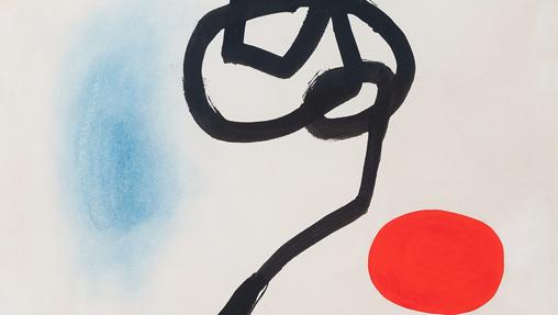 Obra de Miró para «Biomorfismo»