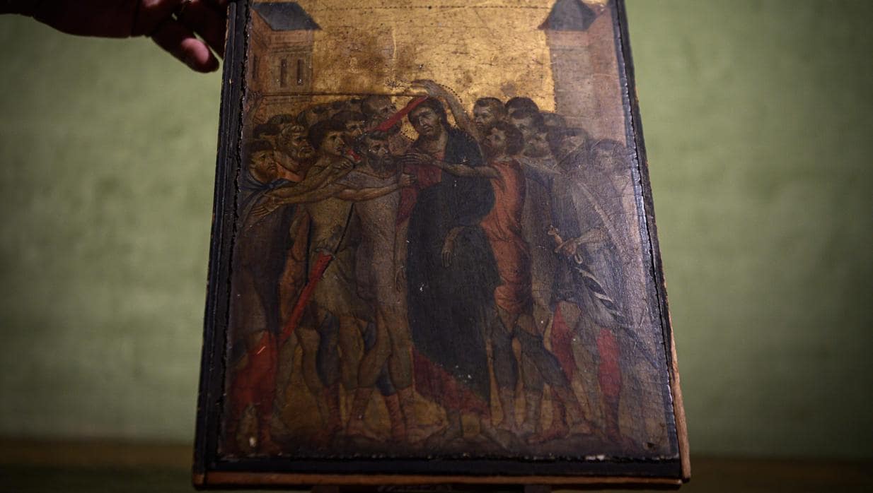 «El Cristo burlado», de Cimabue