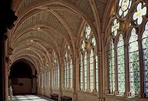 El claustro alto de la catedral de Burgos