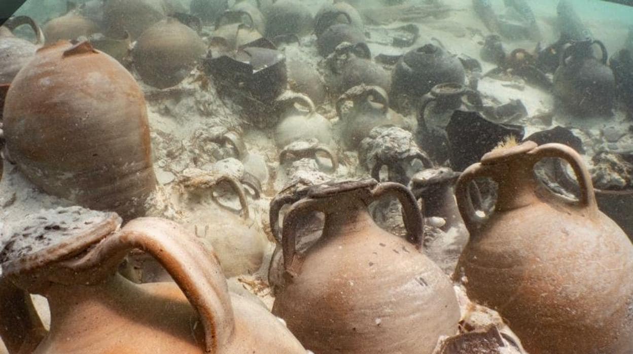 El pecio encontrado es uno de los mejor conservados del Bajo Imperio en el Mar Mediterráneo