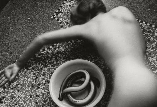 Francesca Woodman. De la serie «Anguilas», Venecia, 1978. Detalle