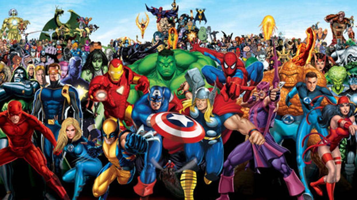 Los personajes más famosos de Marvel están en mente de todos