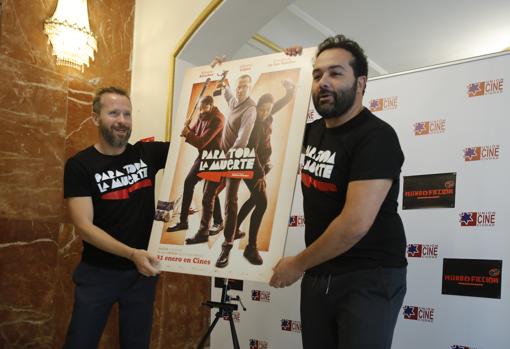 «Los Compadres» durante la presentación de este miércoles en Sevilla